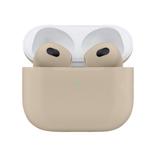 Gold customized AirPods