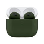 Green customized AirPods