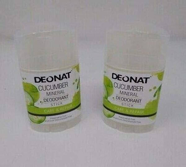 DEONAT Cucumber Mineral Deodorant Stick - 100g