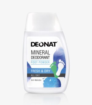 Deonat Mineral Deodorant Foot Powder 50g - All Day - Anti Malodor