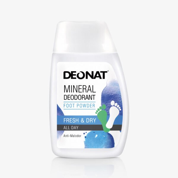 Deonat Mineral Deodorant Foot Powder 50g - All Day - Anti Malodor